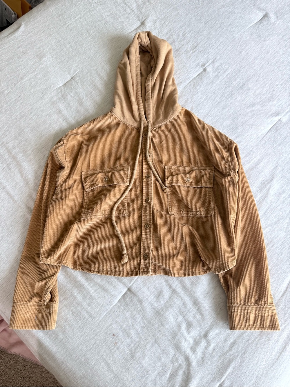 American Eagle tan corduroy jacket